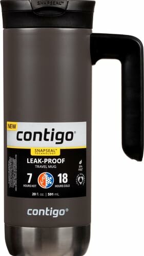 Contigo leak-proof travel mug with handle